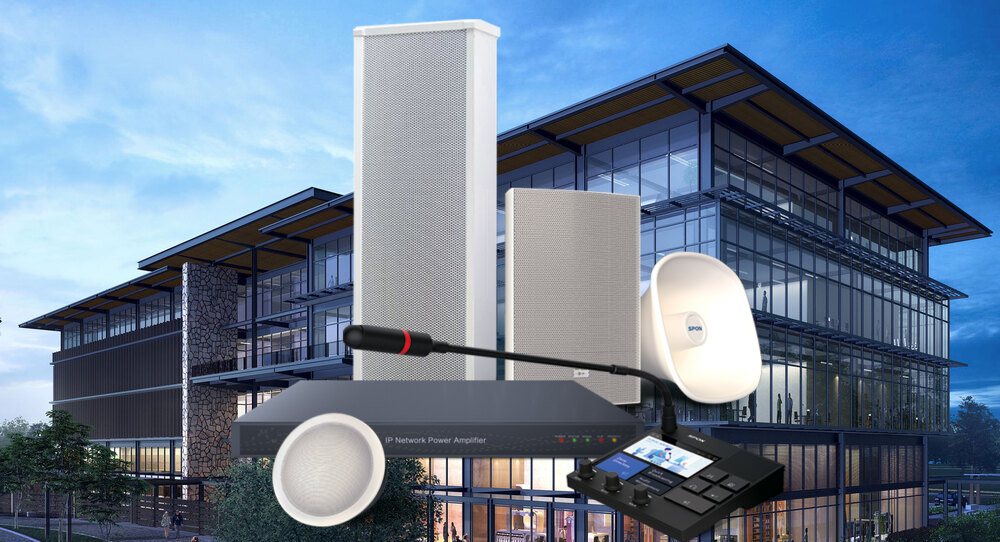 AudioX — Hệ thống âm thanh IP thông minh cho trường học, bệnh viện, nhà máy và tòa nhà