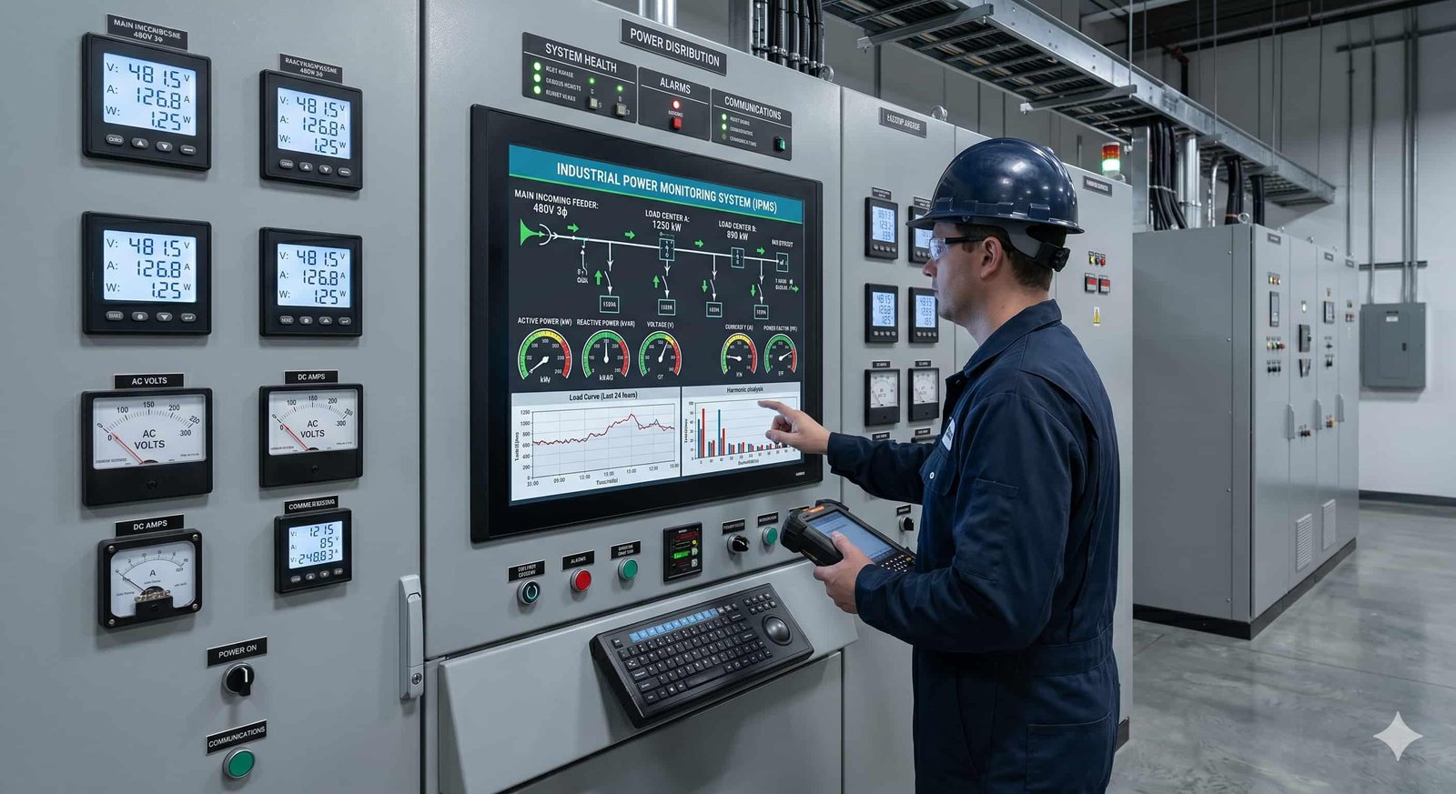 Giám sát năng lượng và dữ liệu vận hành nhà máy – Industrial IoT