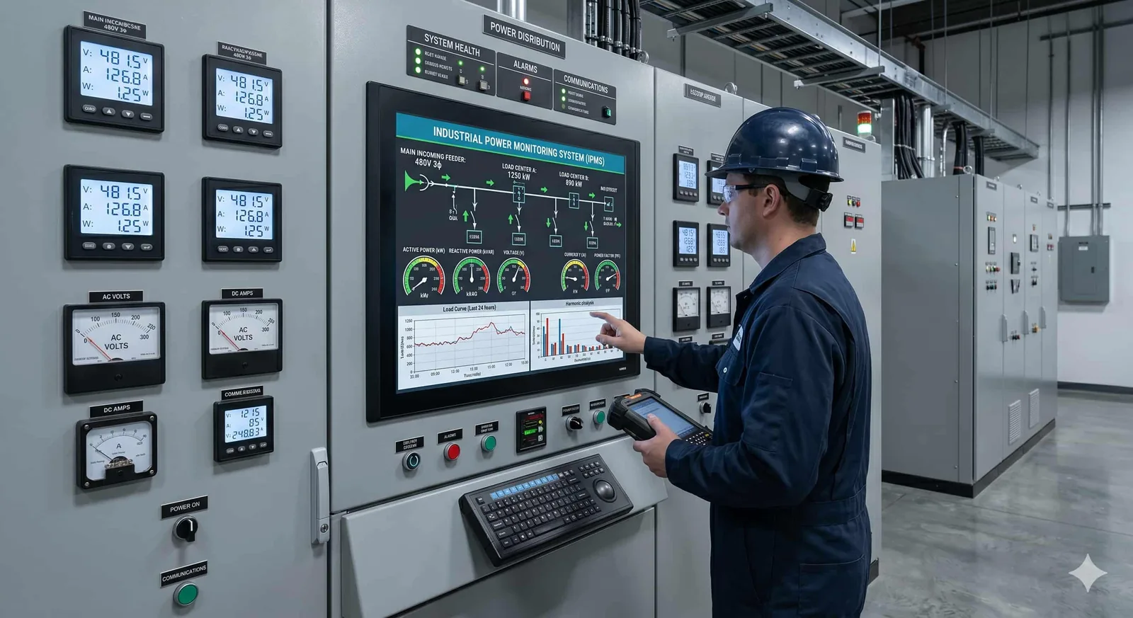 Giám sát năng lượng và dữ liệu vận hành nhà máy – Industrial IoT