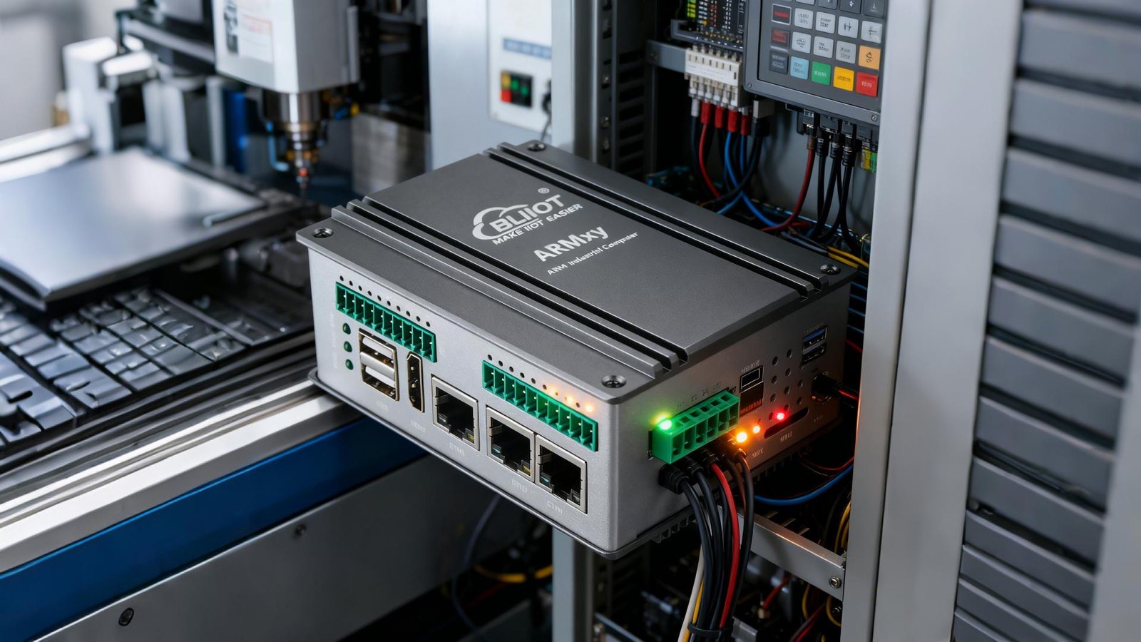 Industrial Edge AI box hardware unit