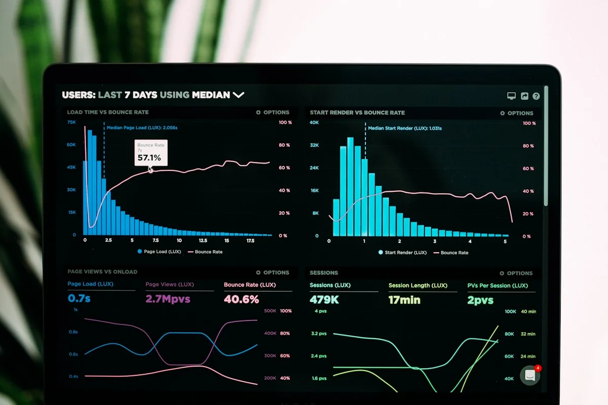 Central SCADA workstation displaying live sensor telemetry and trend graphs