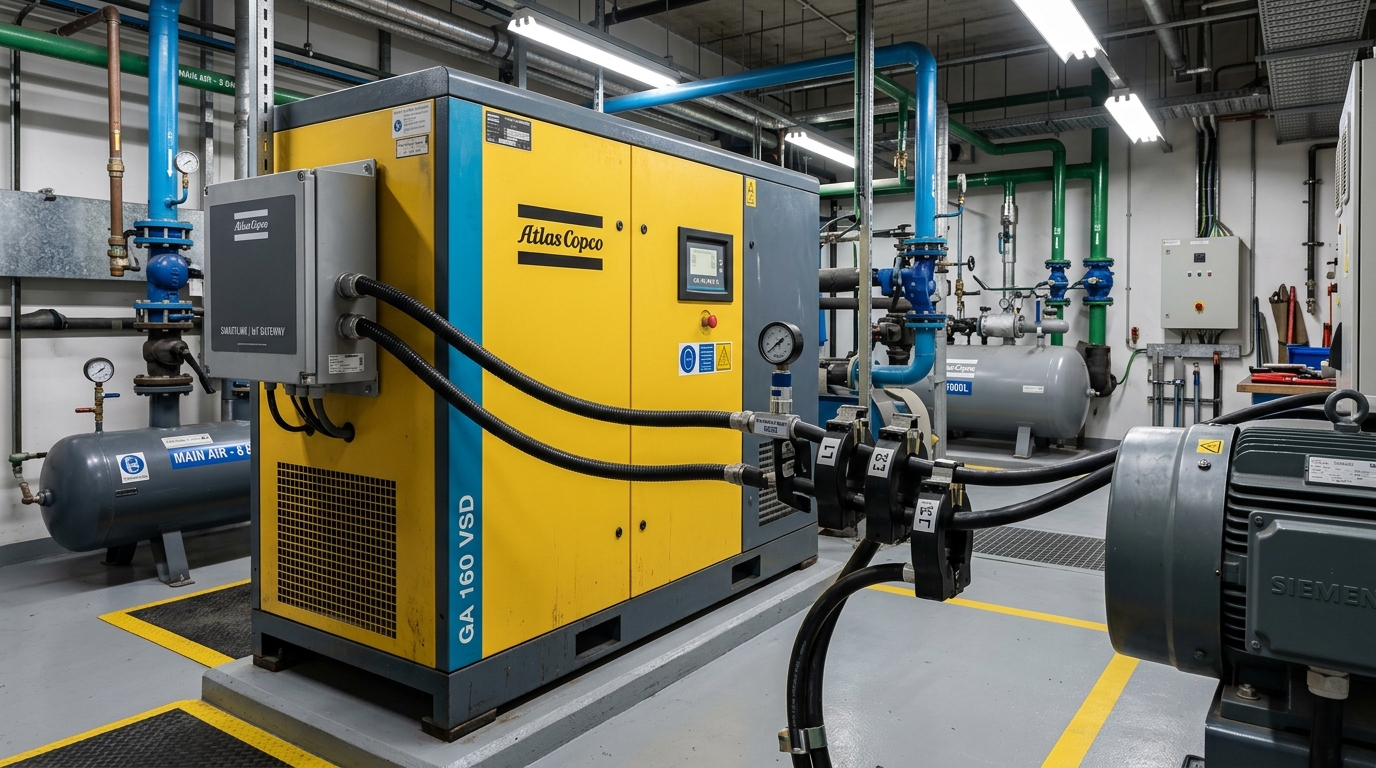 Complete Guide to Reading MAM-860, MAM-880 & MAM-6080 Screw Air Compressor Controllers via Modbus RS485 to Mobile Cloud