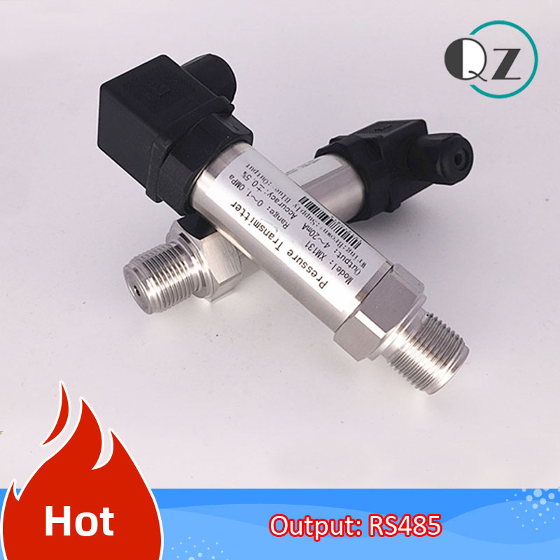 Industrial pipeline pressure sensor with RS485 Modbus RTU output