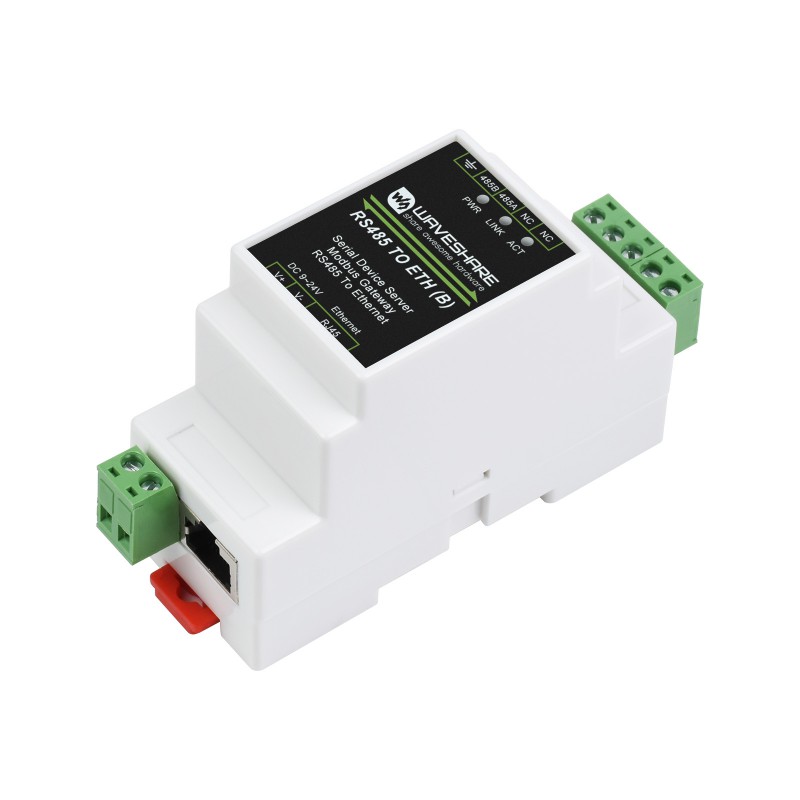 Waveshare compact RS485 to ETH module budget tier