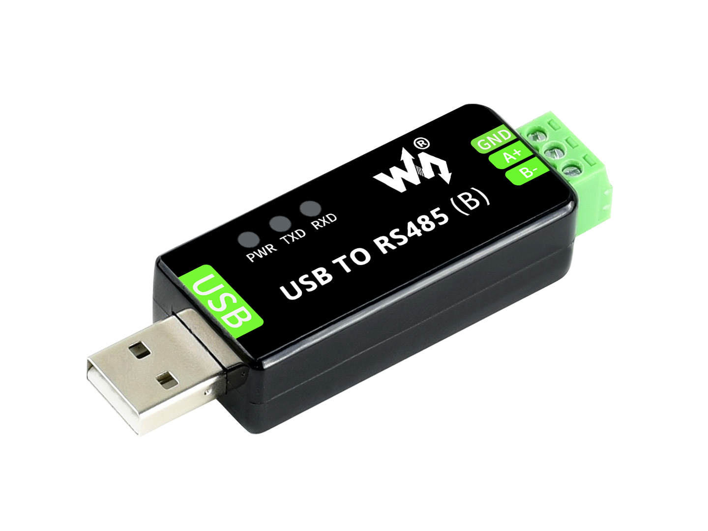 Industrial USB to RS485 converter used for FAT and SAT field commissioning